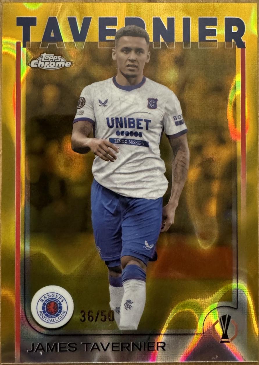 James Tavernier [Gold Refractor] #26