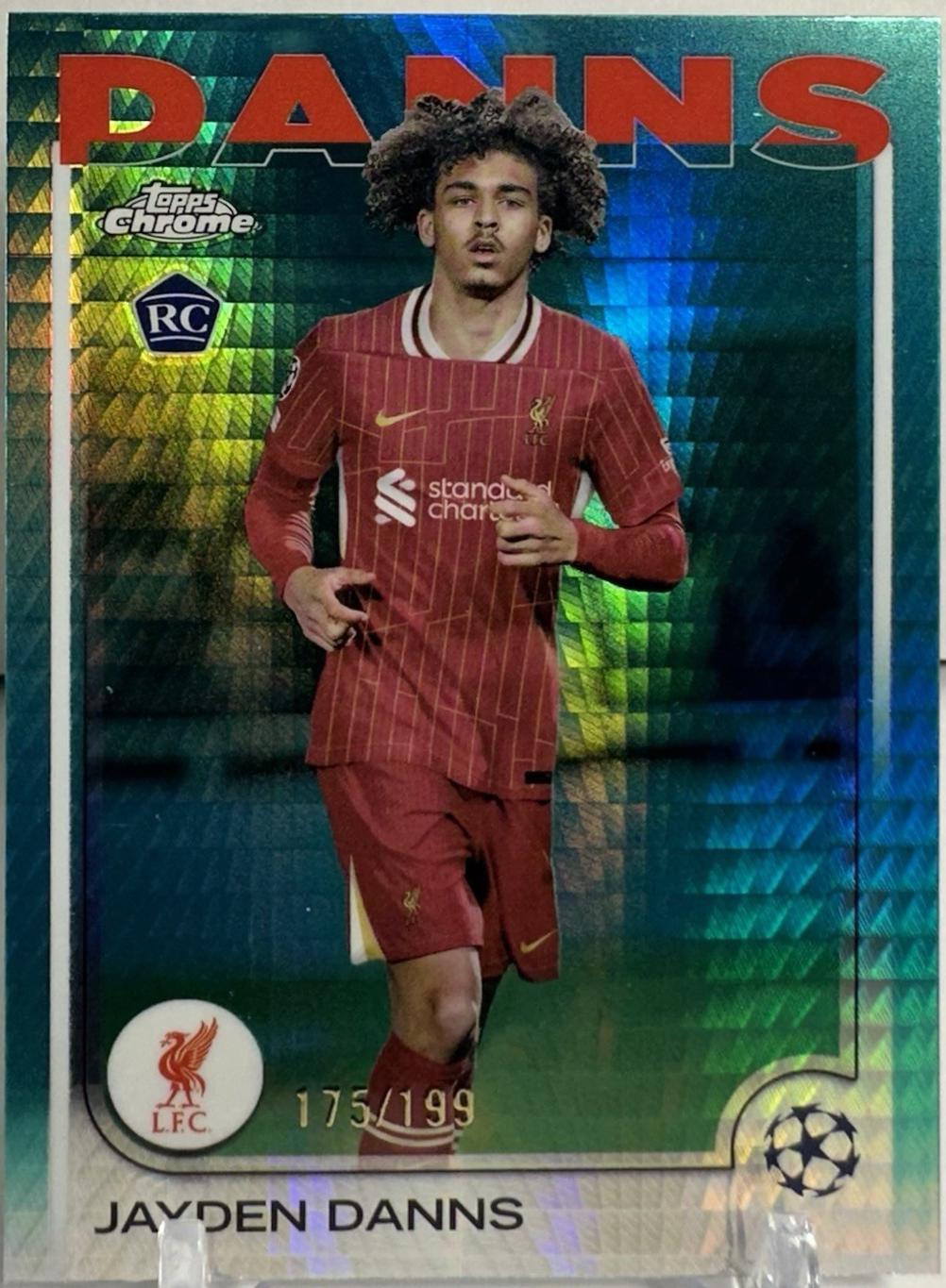 Jayden Danns [Aqua Prism Refractor] #193