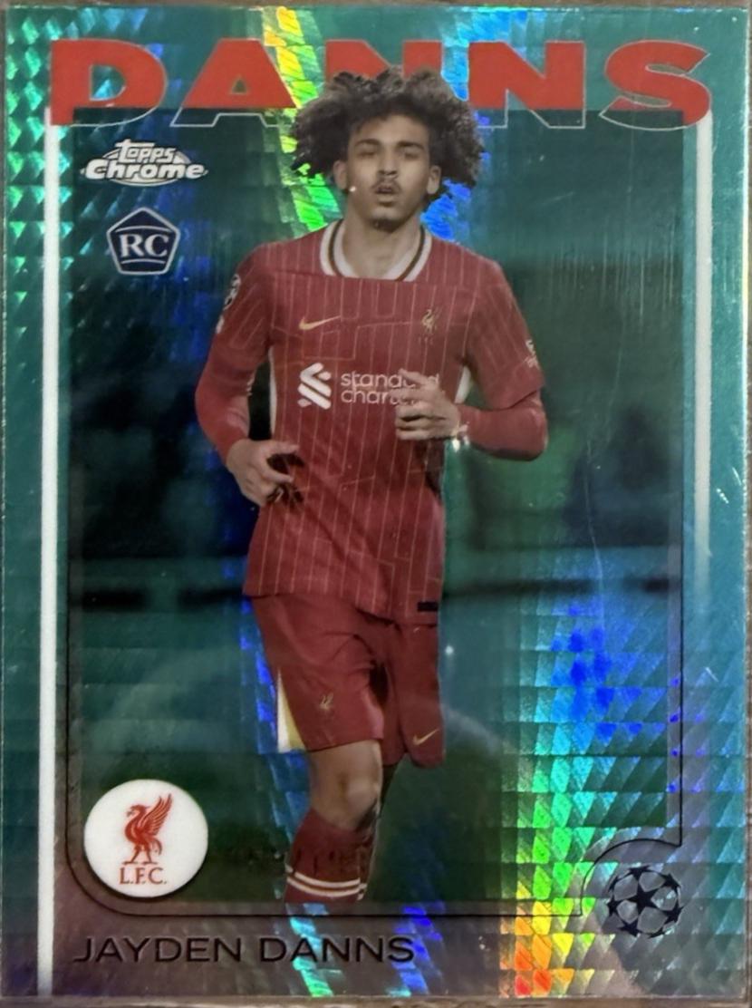 Jayden Danns [Aqua Refractor] #193