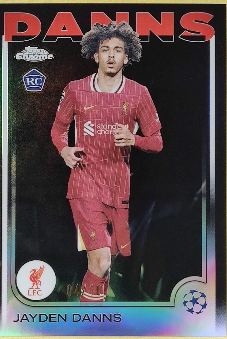 Jayden Danns [Black Refractor] #193