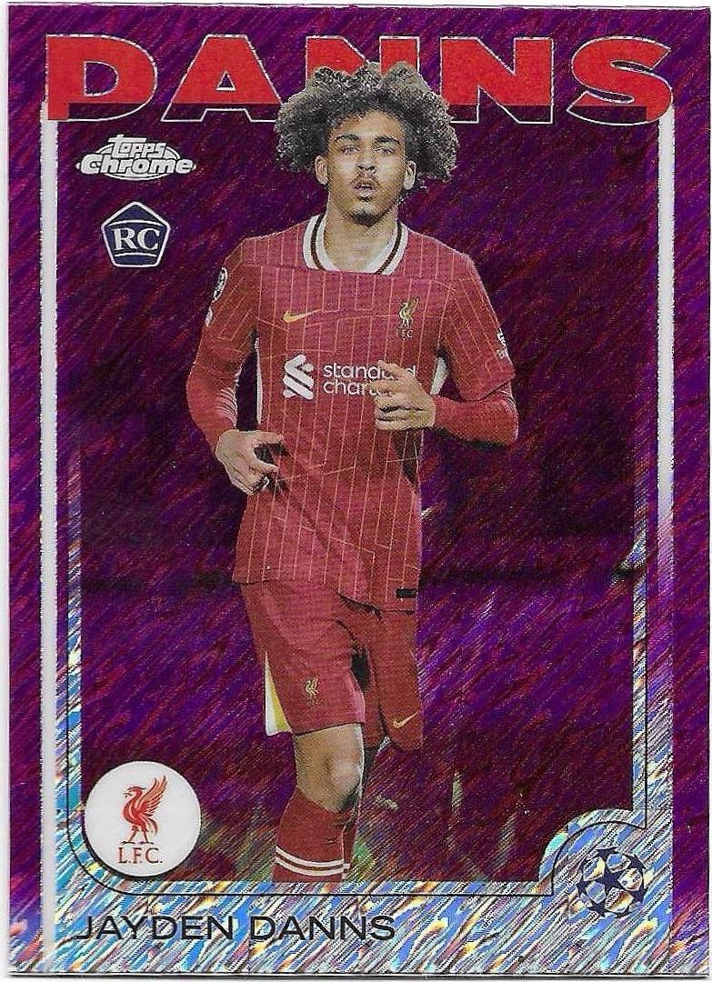 Jayden Danns [Magenta Shimmer Refractor] #193