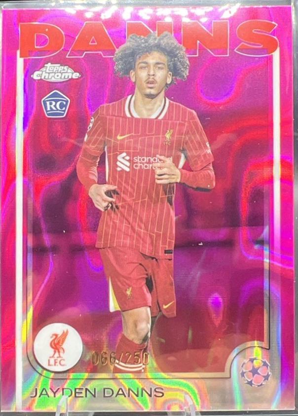 Jayden Danns [Pink Lava Refractor] #193