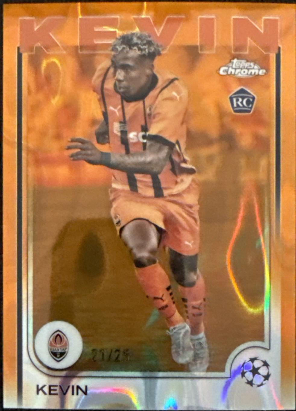 Kevin [Orange Lava Refractor] #157