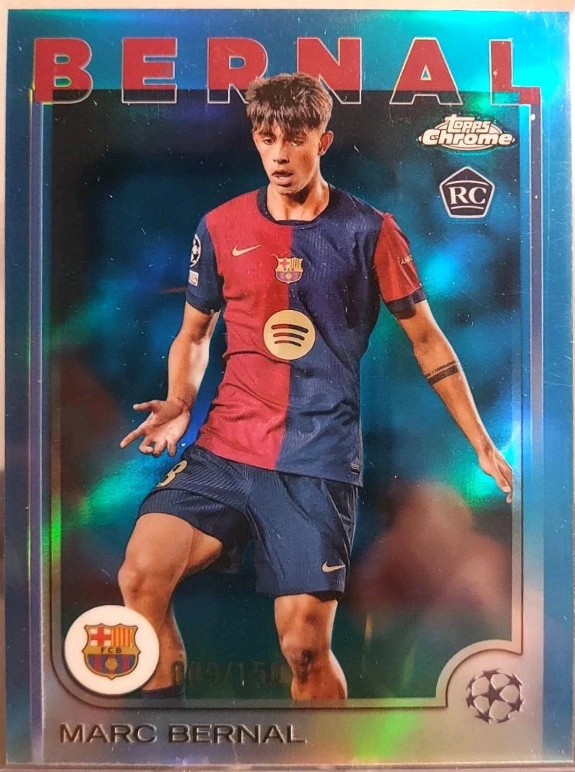Marc Bernal [Blue Lava Refractor] #39