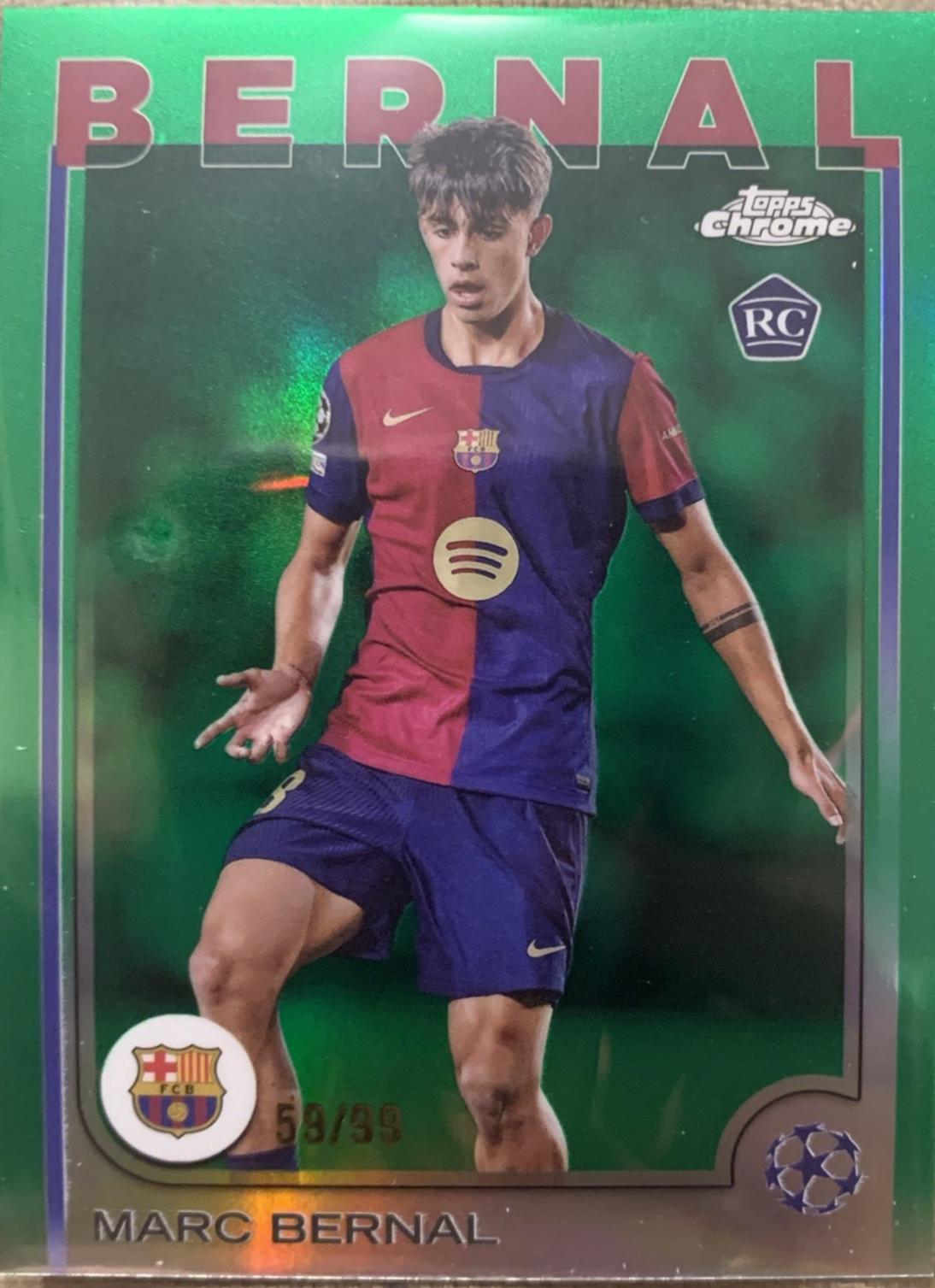 Marc Bernal [Green Refractor] #39