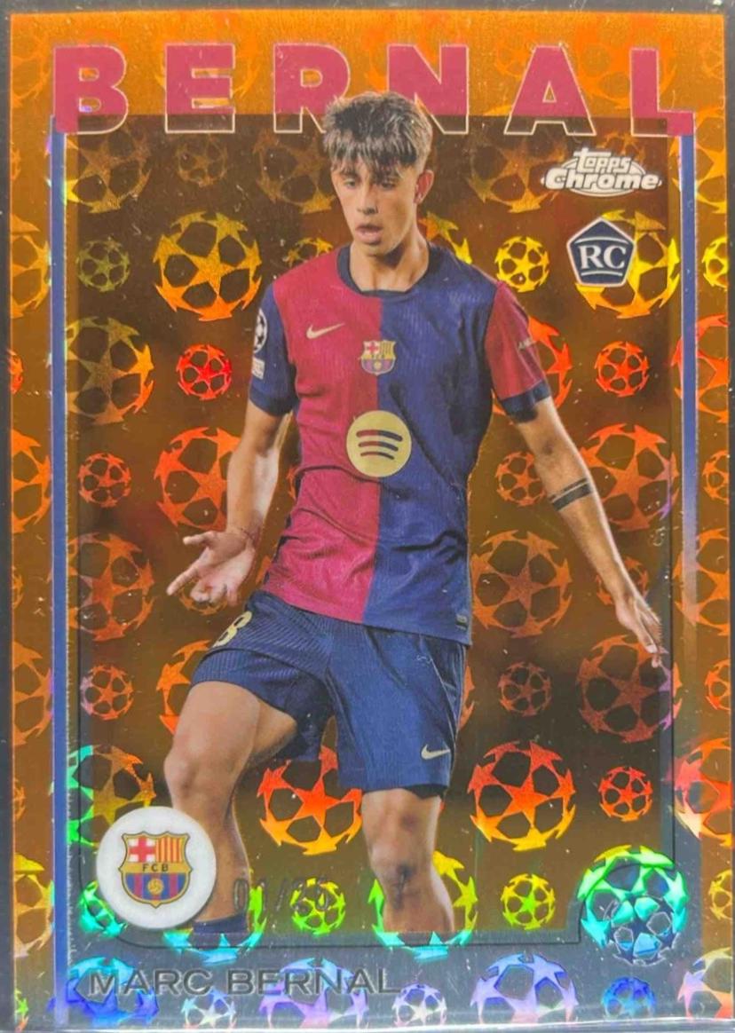 Marc Bernal [Orange Starball Refractor LogoFractor] #39