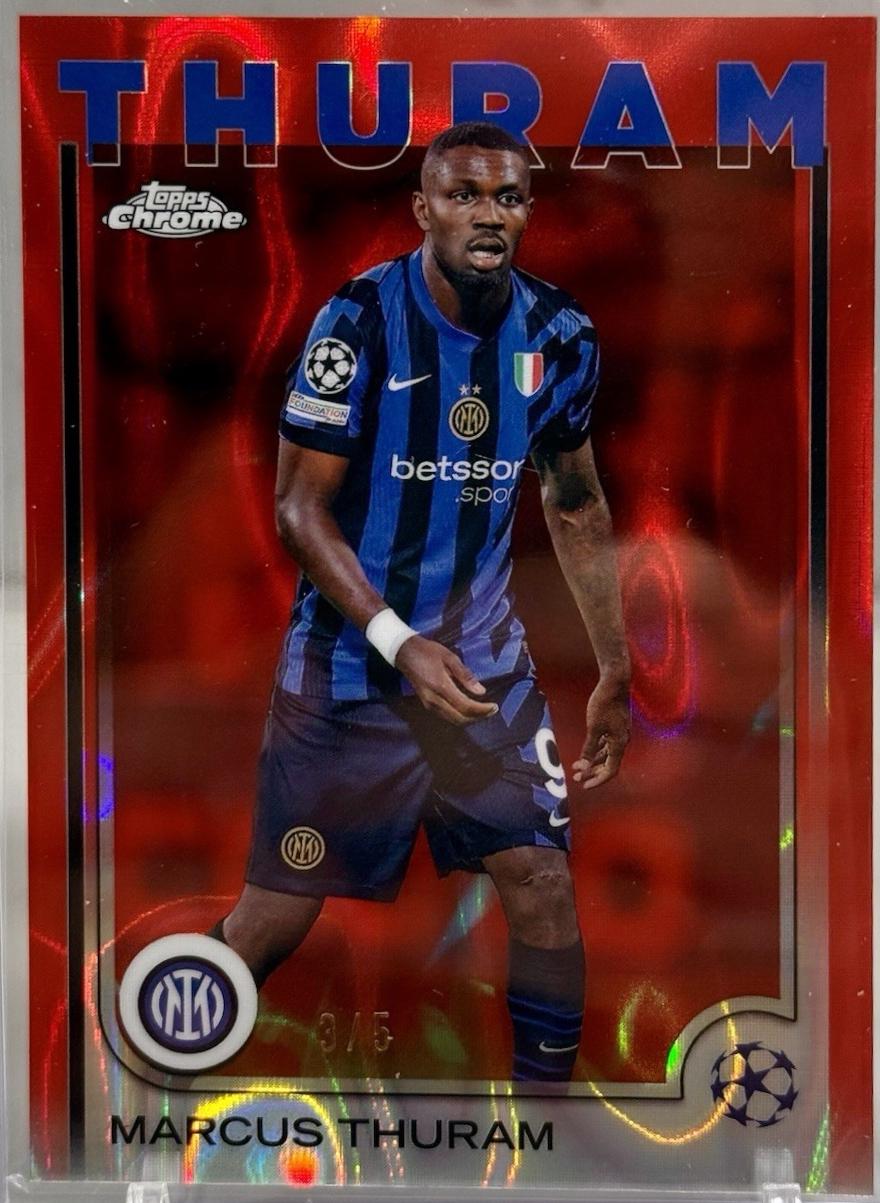 Marcus Thuram [Red Lava Refractor] #111