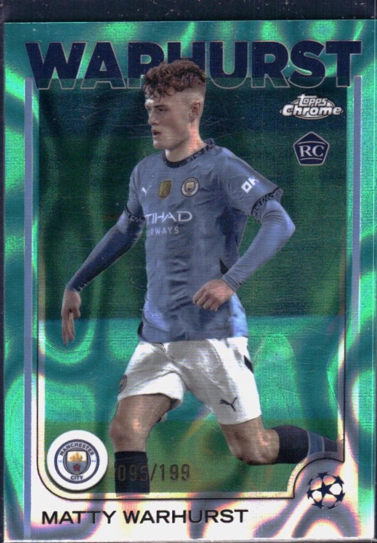 Matty Warhurst [Aqua Lava Refractor] #92