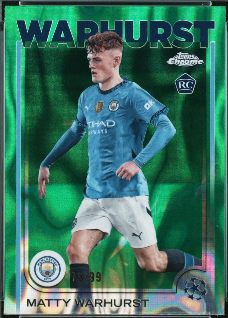 Matty Warhurst [Green Lava Refractor] #92