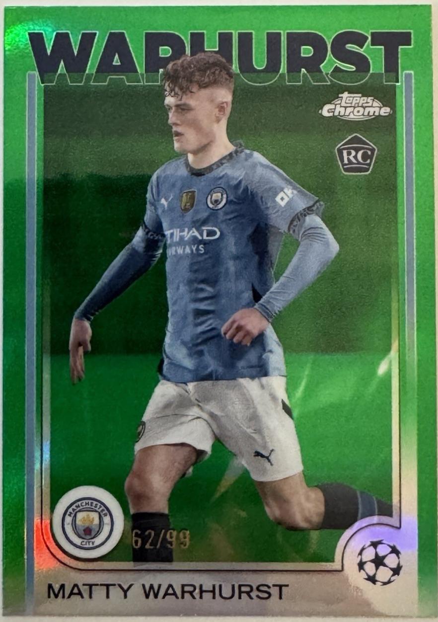 Matty Warhurst [Green Refractor] #92