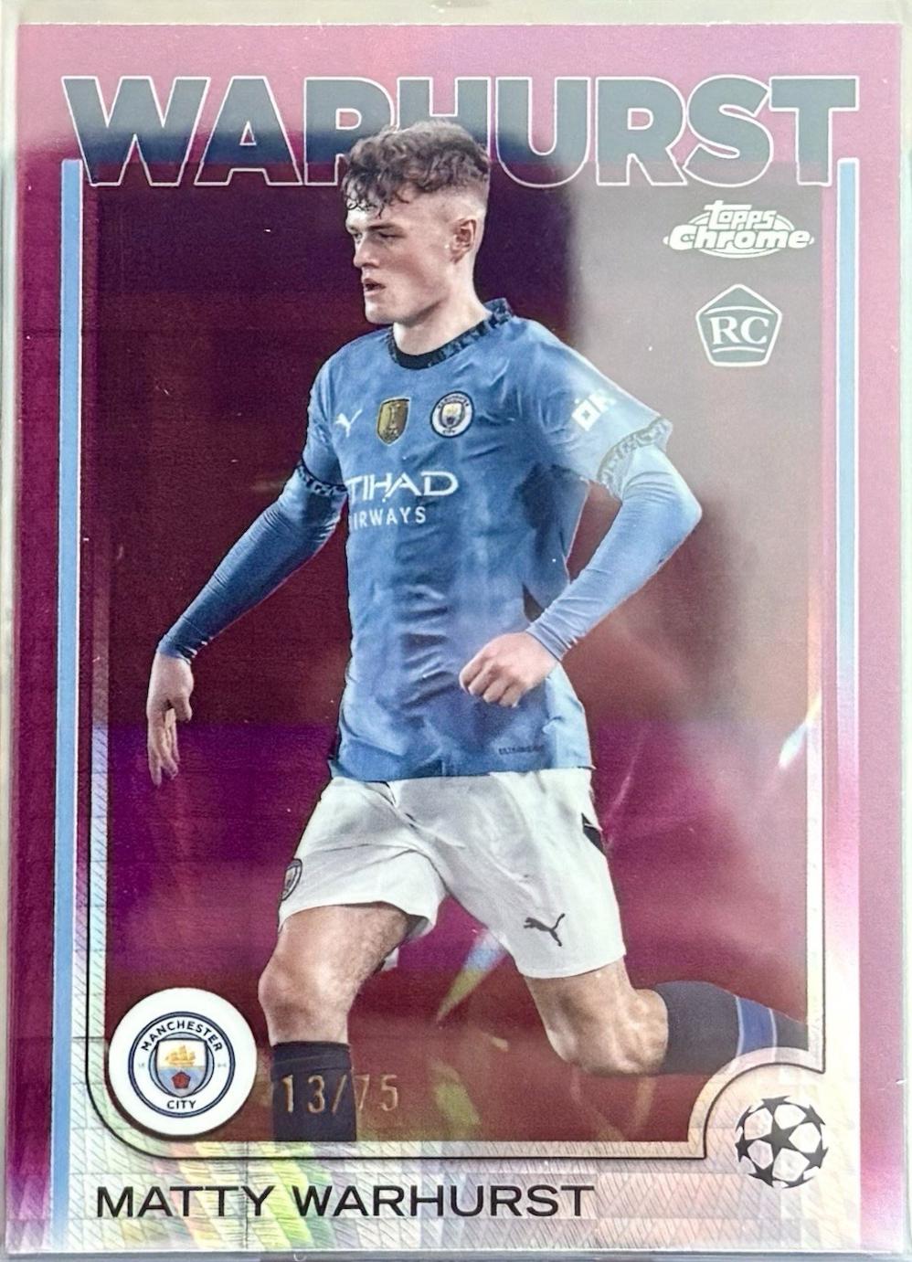 Matty Warhurst [Magenta Prism Refractor] #92