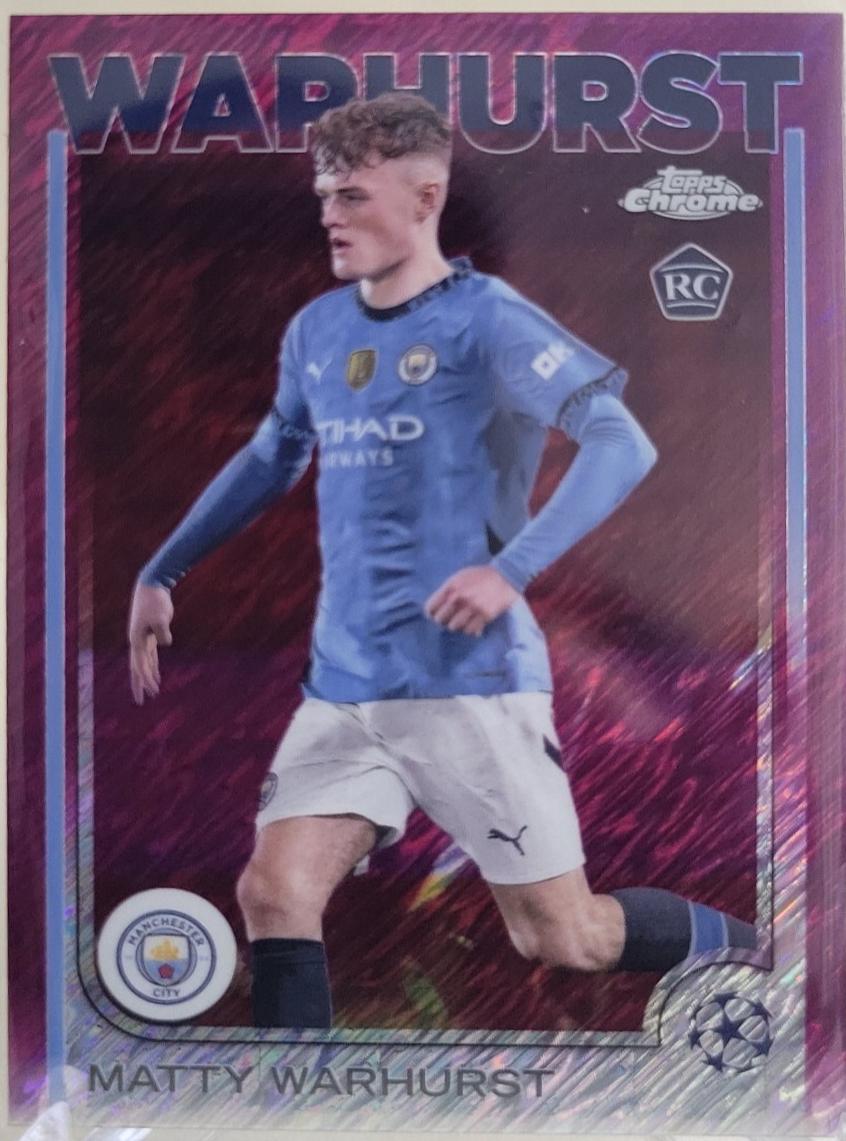 Matty Warhurst [Magenta Shimmer Refractor] #92
