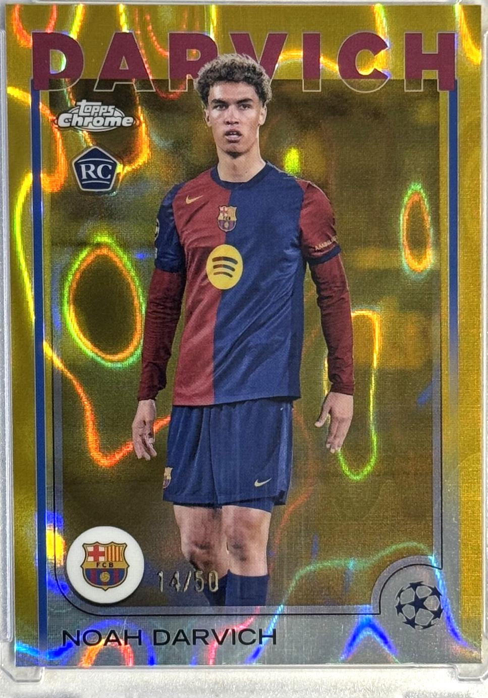 Noah Darvich [Gold Lava Refractor] #148