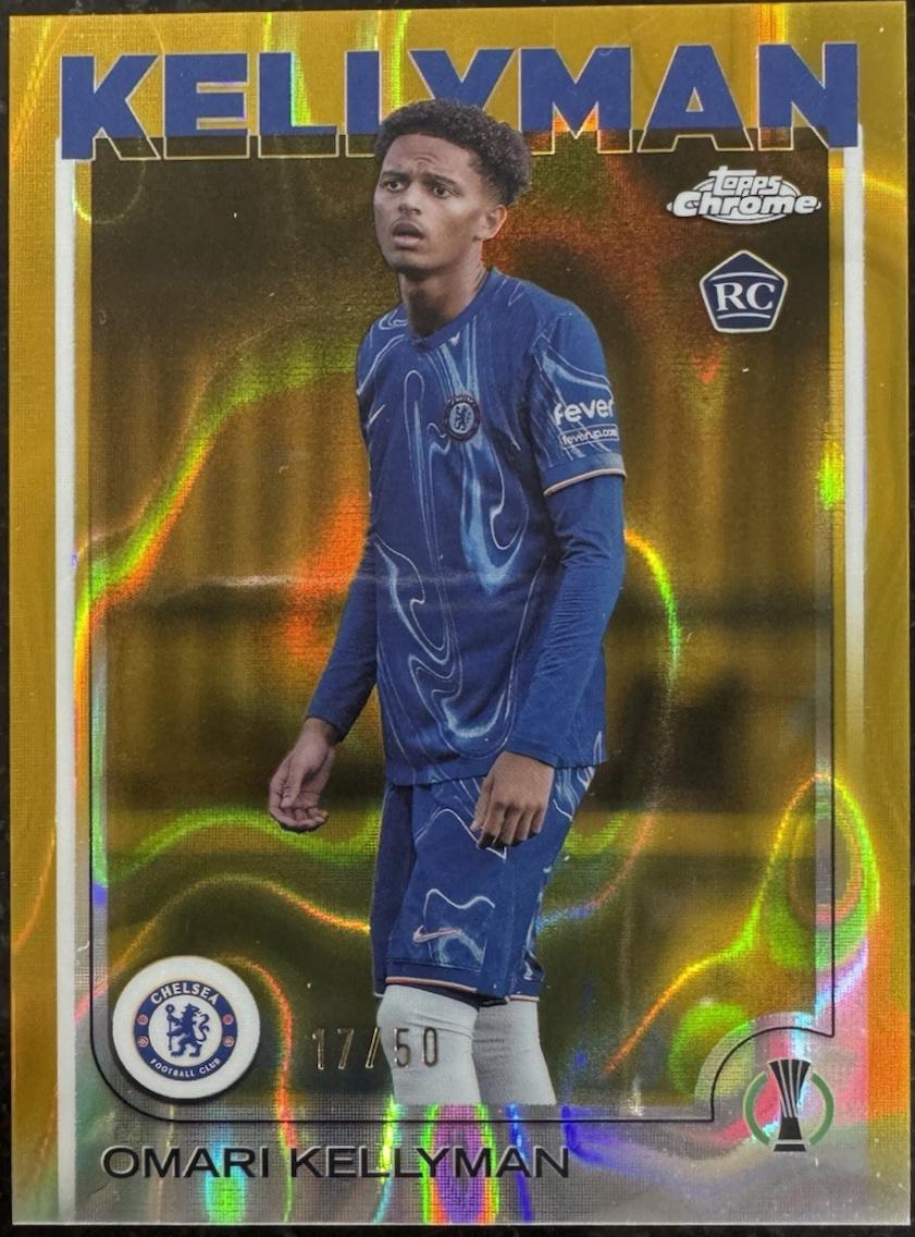 Omari Kellyman [Gold Refractor] #106