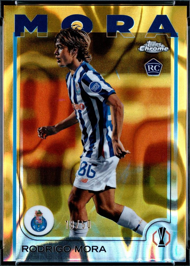 Rodrigo Mora [Gold Lava Refractor] #137