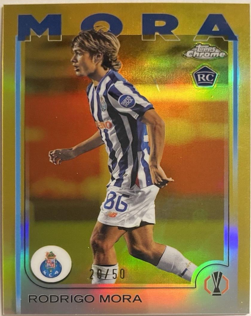 Rodrigo Mora [Gold Refractor] #137