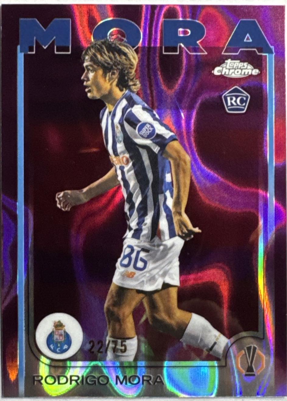 Rodrigo Mora [Magenta Lava Refractor] #137