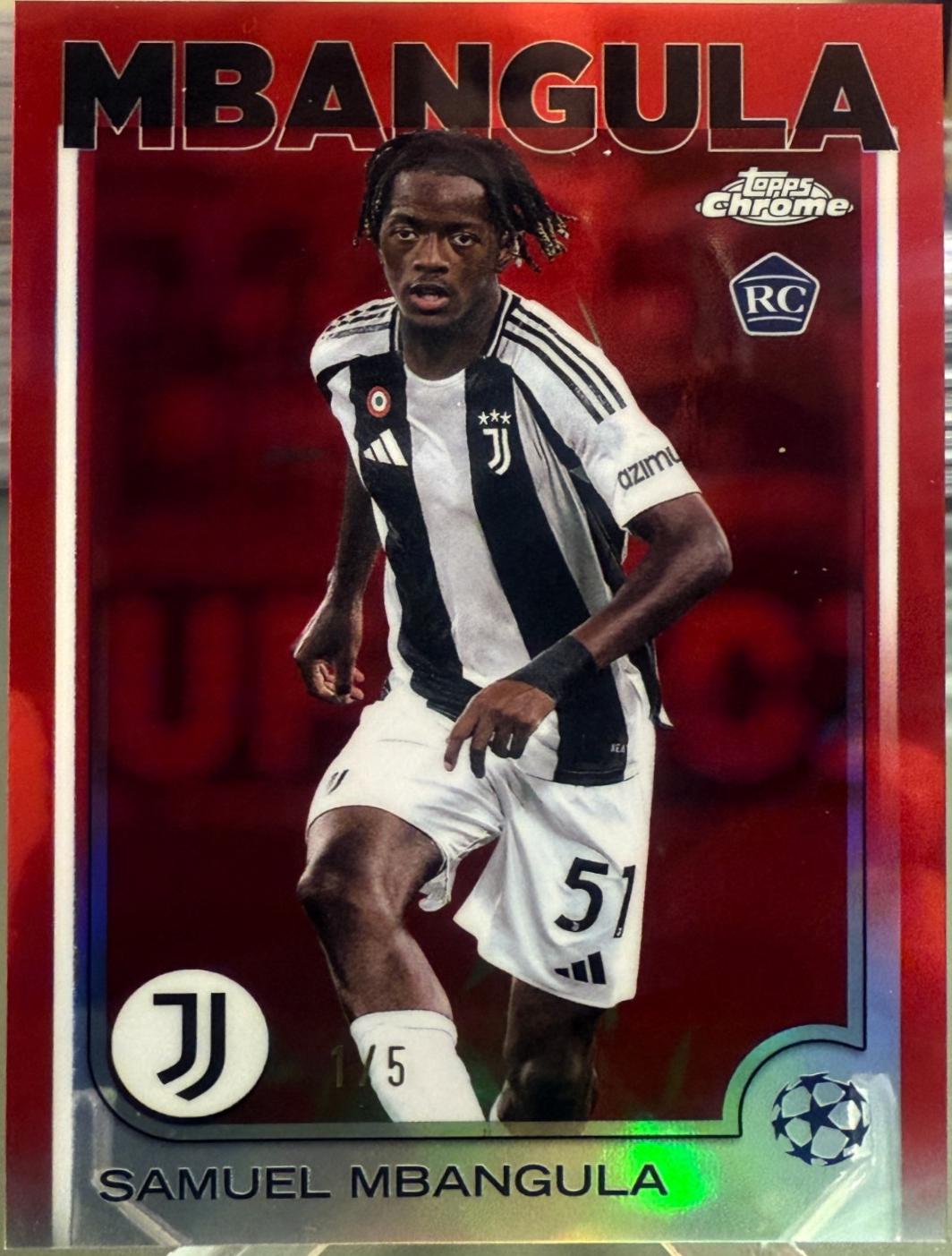 Samuel Mbangula [Red Refractor] #12