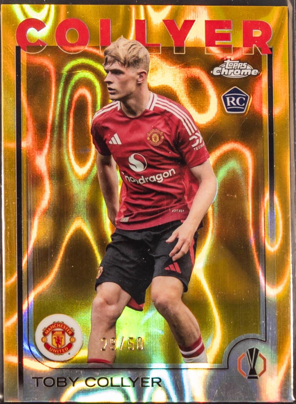 Toby Collyer [Gold Lava Refractor] #18