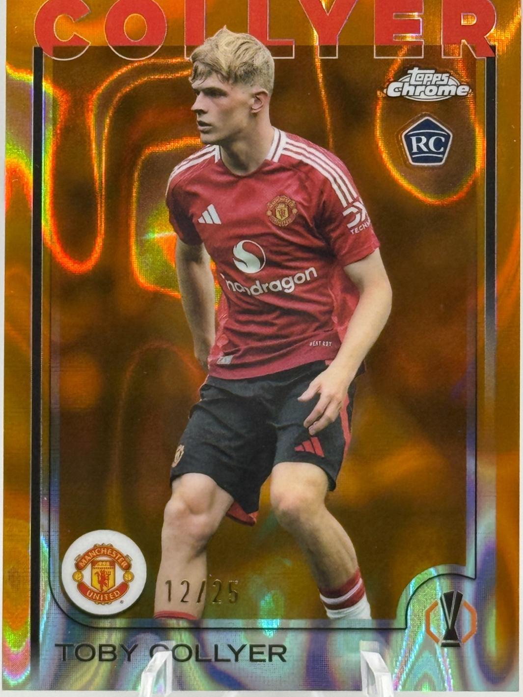 Toby Collyer [Orange Lava Refractor] #18