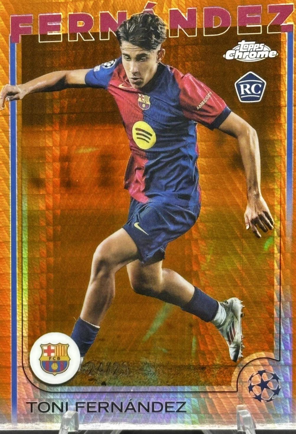 Toni Fernandez [Orange Prism Refractor] #85