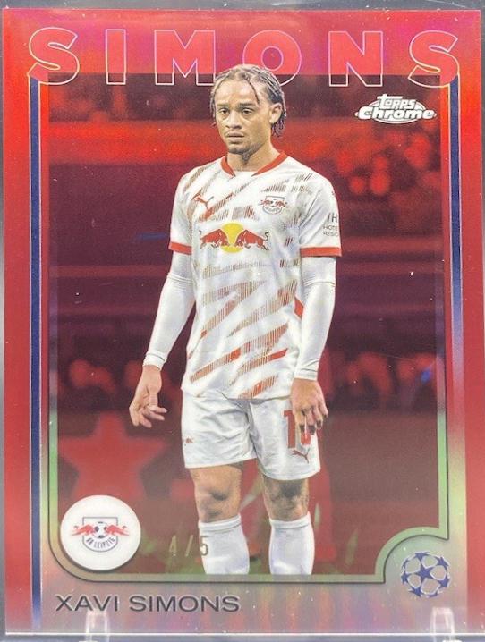 Xavi Simons [Red Refractor] #37
