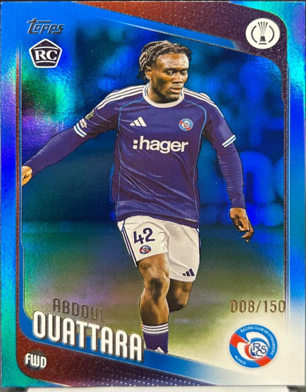 Abdoul Ouattara [Blue Foil] #114