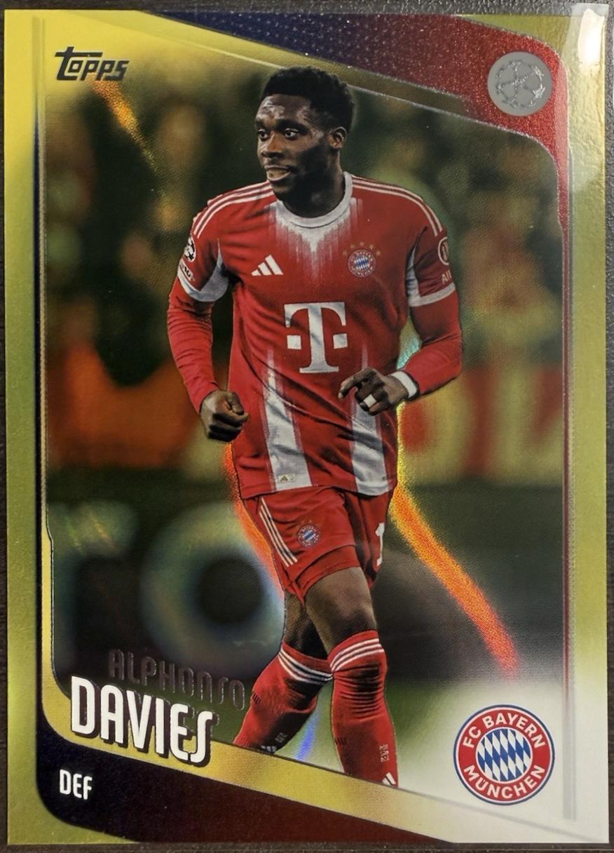 Alphonso Davies [Neon Yellow Flowfractor] #90