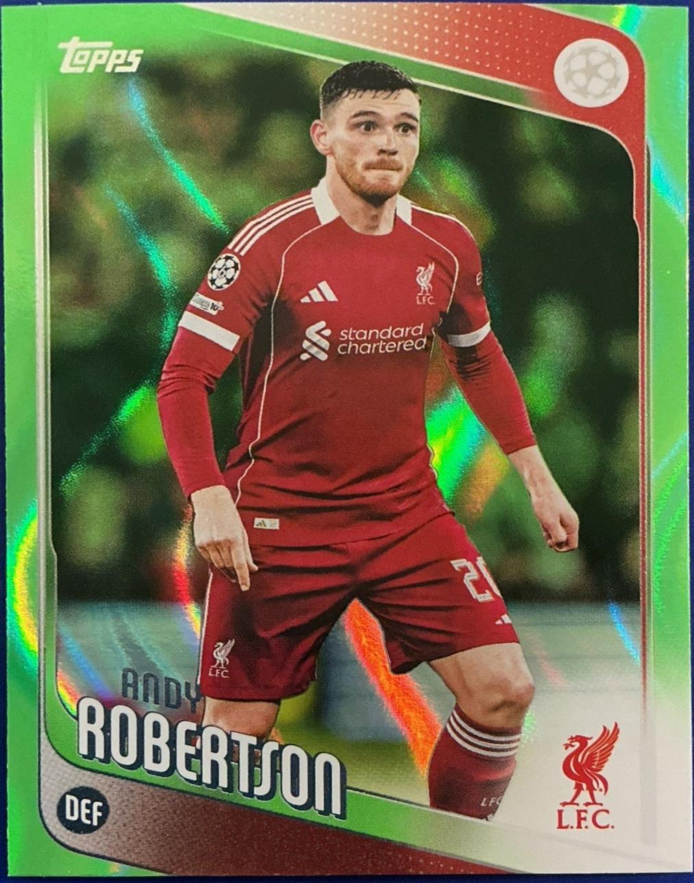 Andy Robertson [Neon Green Flowfractor] #73
