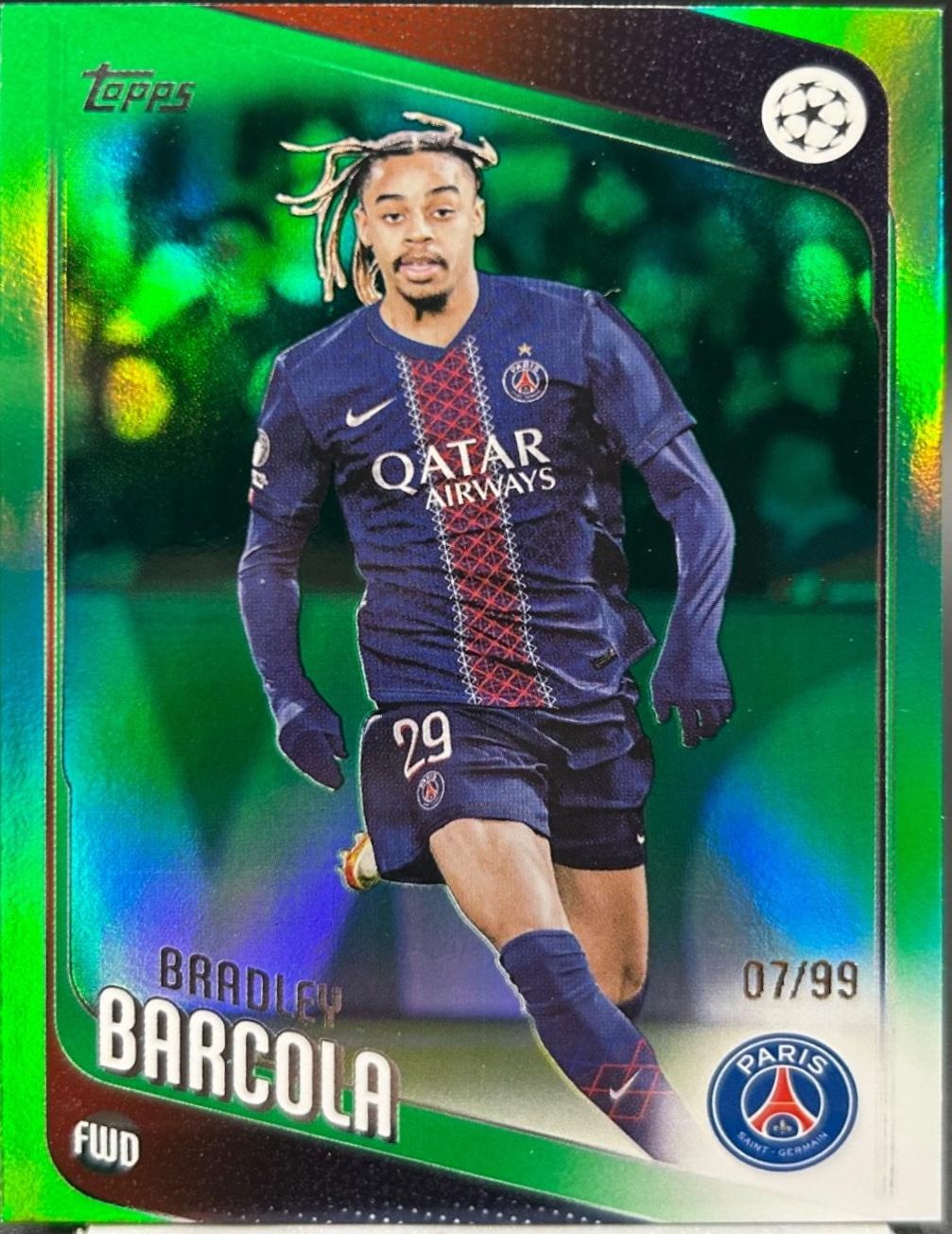 Bradley Barcola [Green] #63