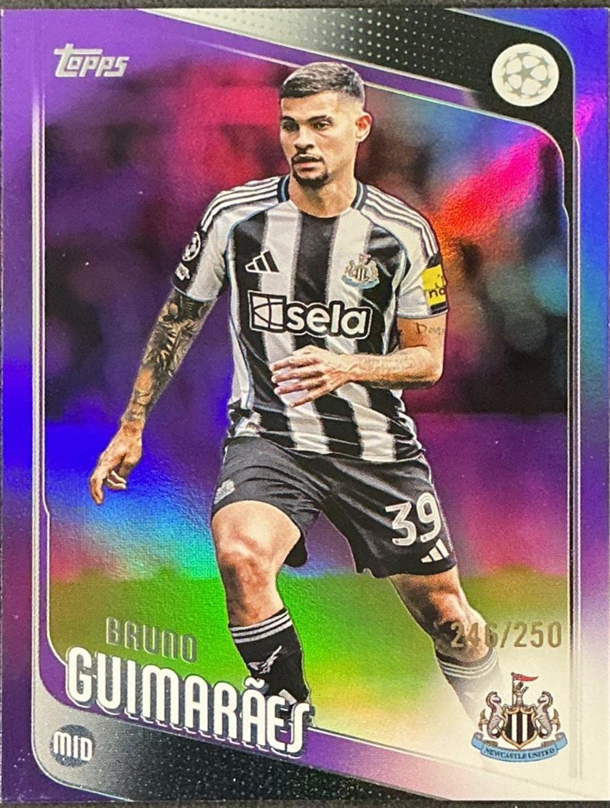 Bruno Guimaraes [Purple Foil] #117
