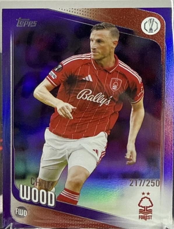Chris Wood [Purple Foil] #186