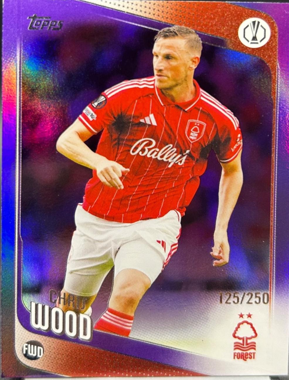 Chris Wood [Purple] #186