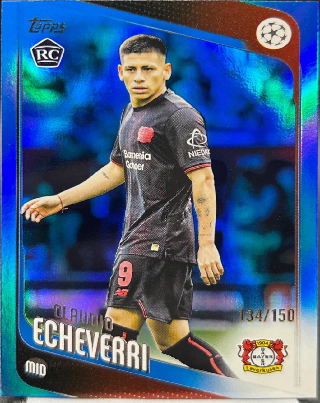 Claudio Echeverri [Blue Foil] #84