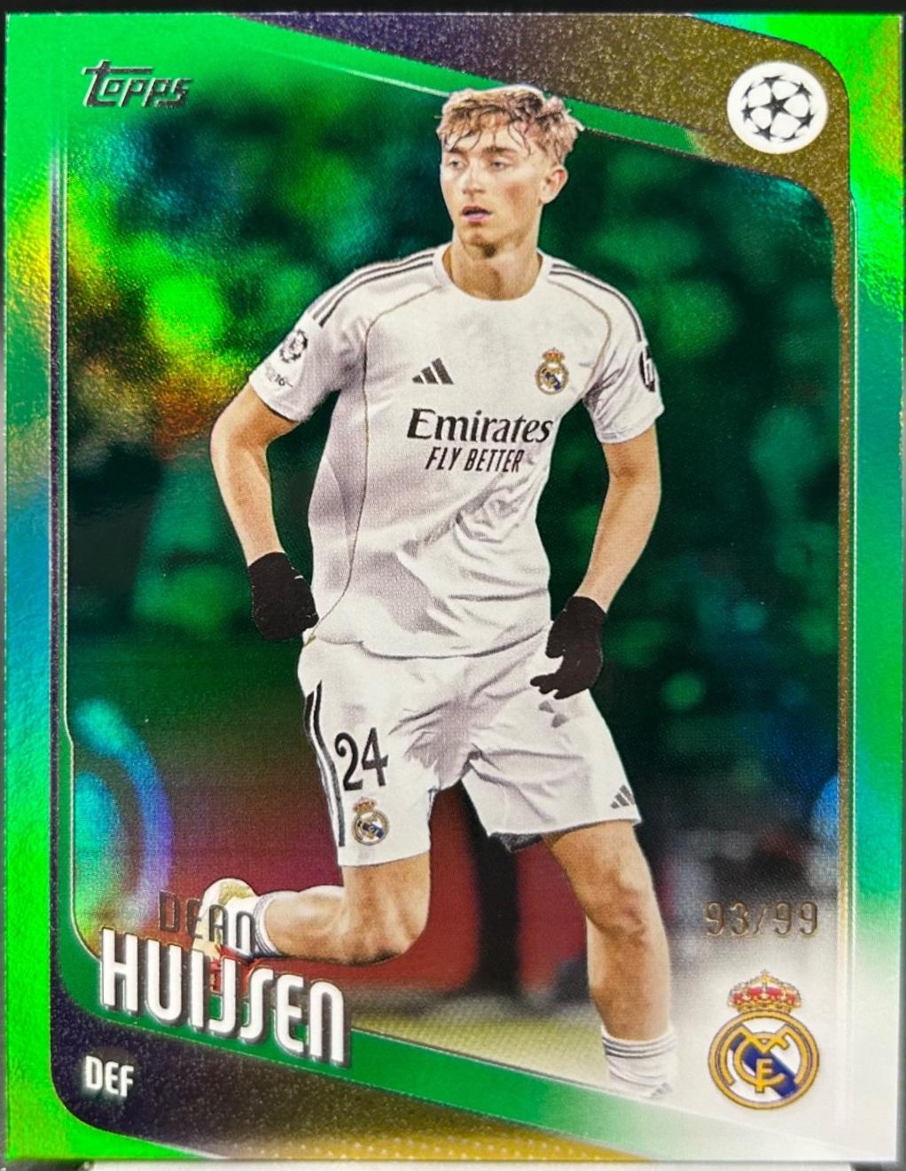 Dean Huijsen [Green Foil] #39