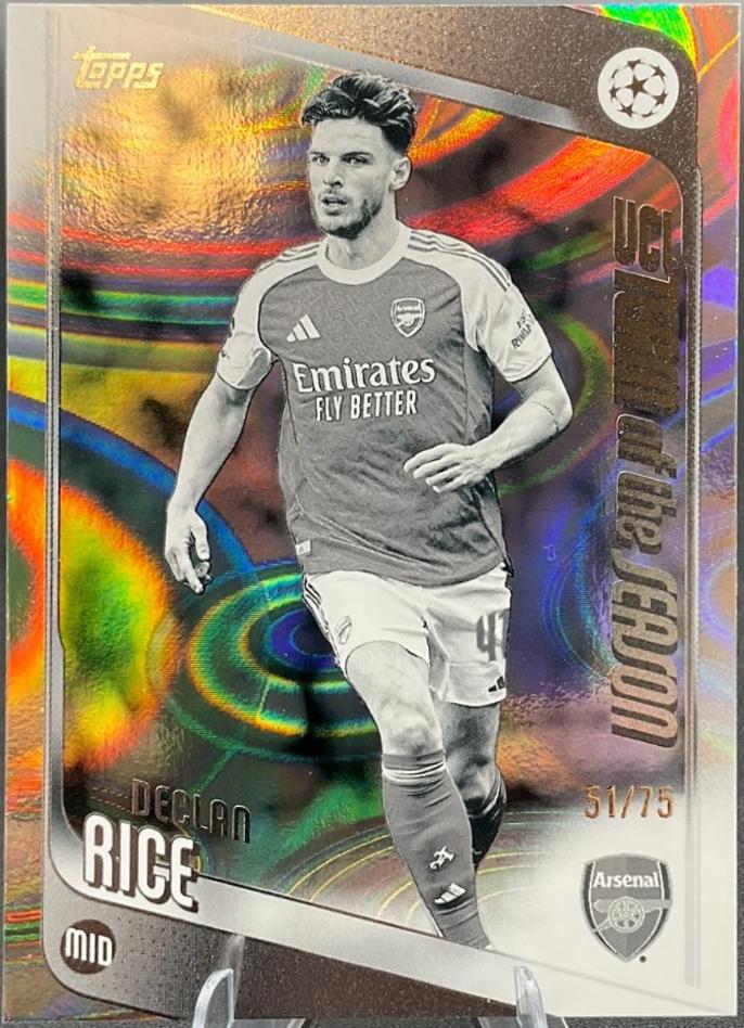 Declan Rice [Black White Raindrops] #164