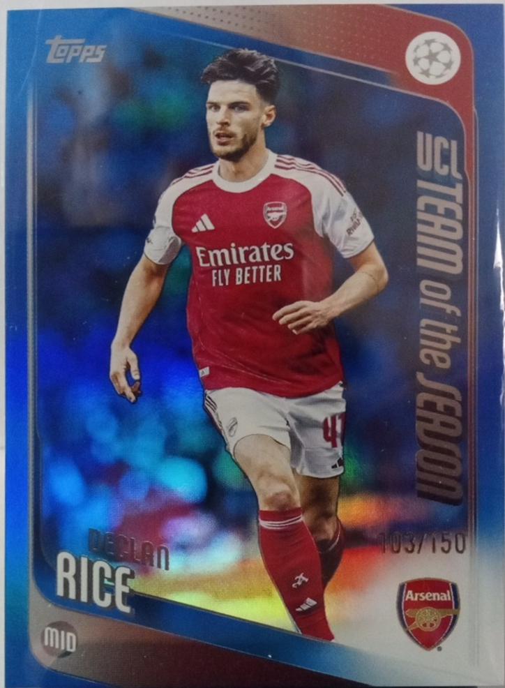 Declan Rice [Blue Foil] #164