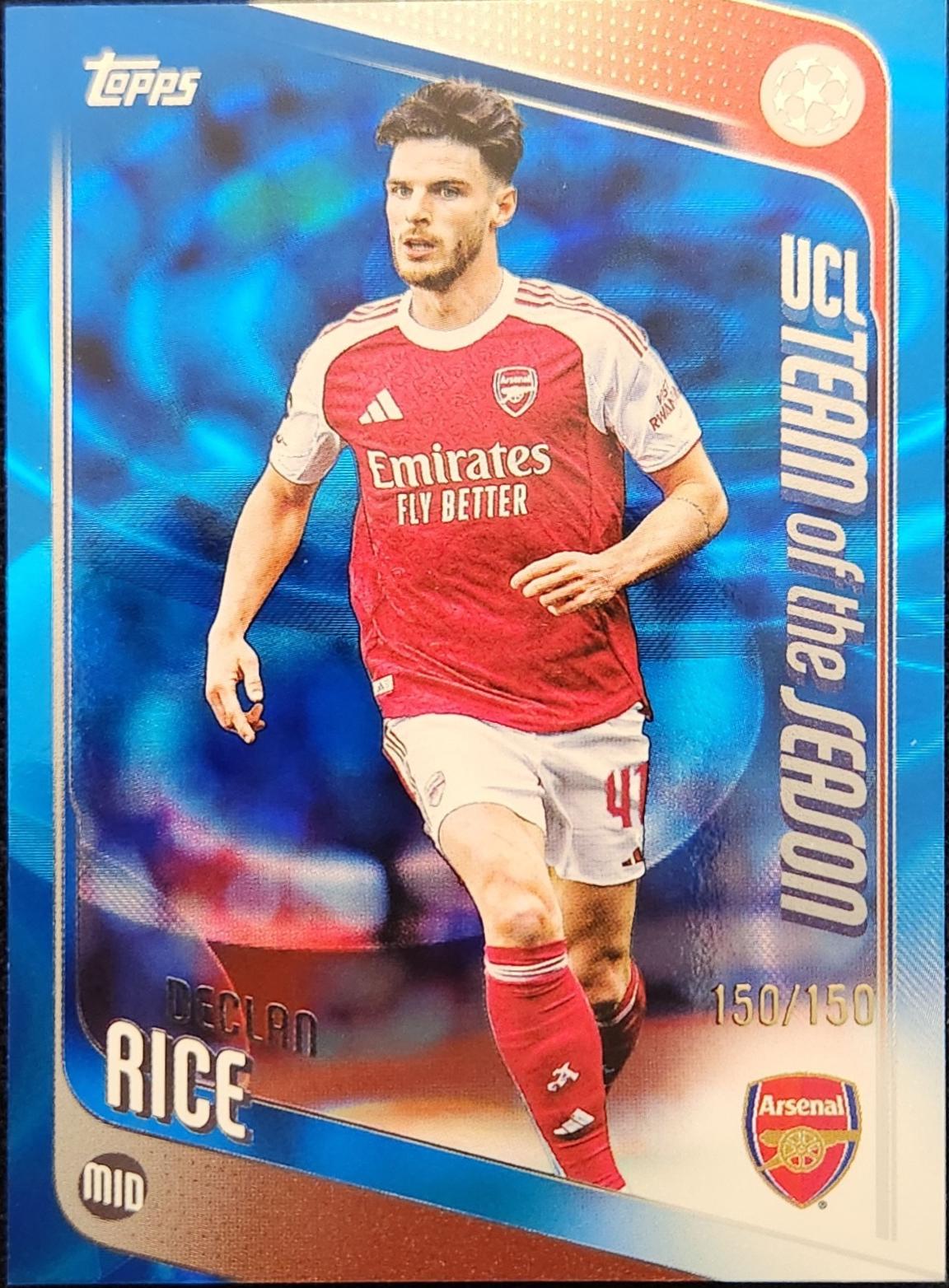 Declan Rice [Blue Raindrops] #164