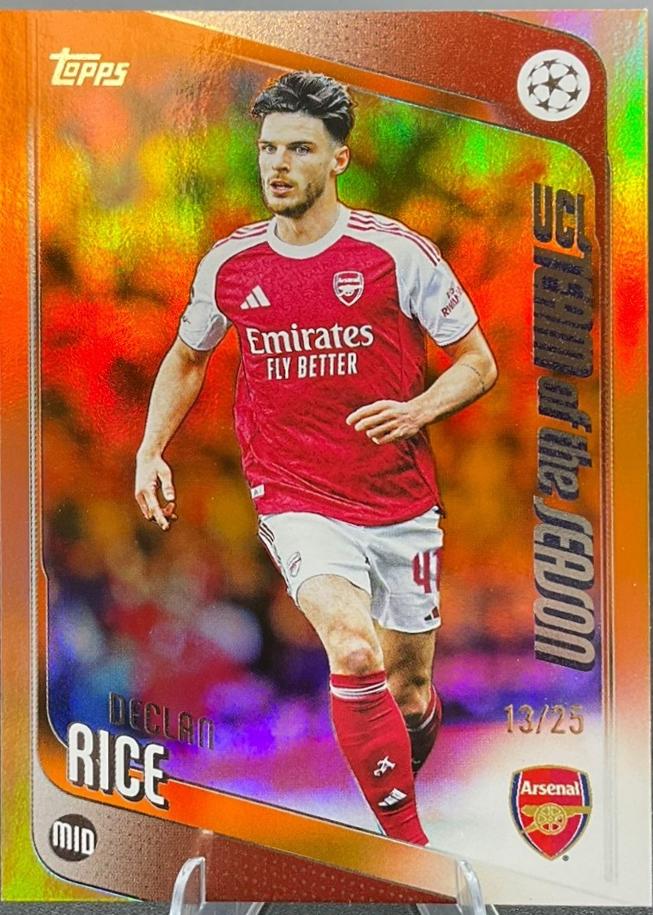 Declan Rice [Orange Foil] #164
