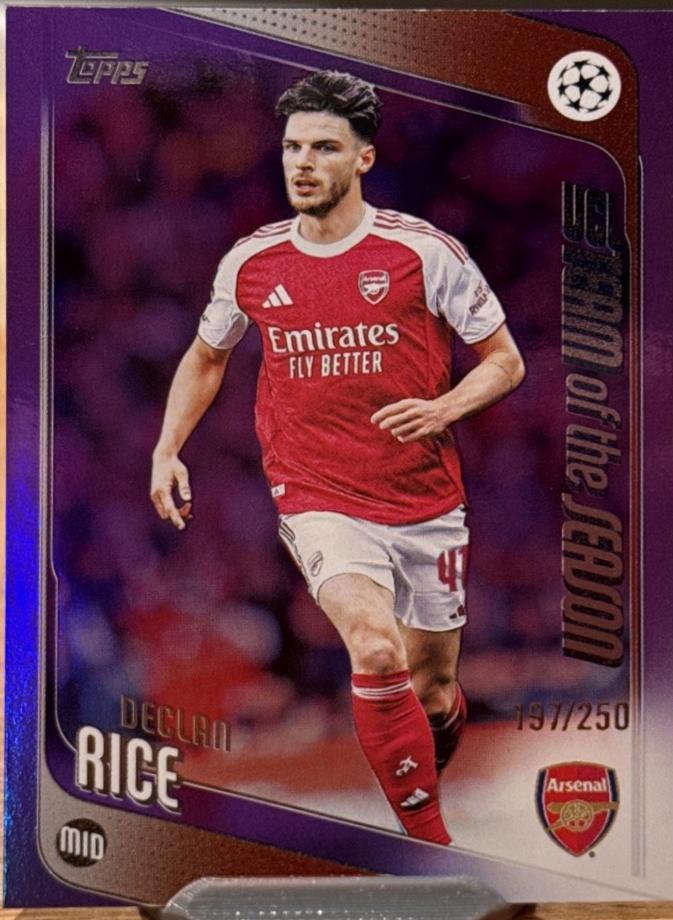 Declan Rice [Purple Foil] #164