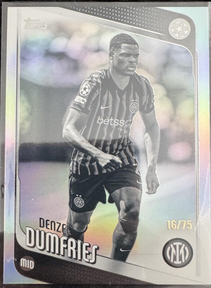 Denzel Dumfries [Black White] #145