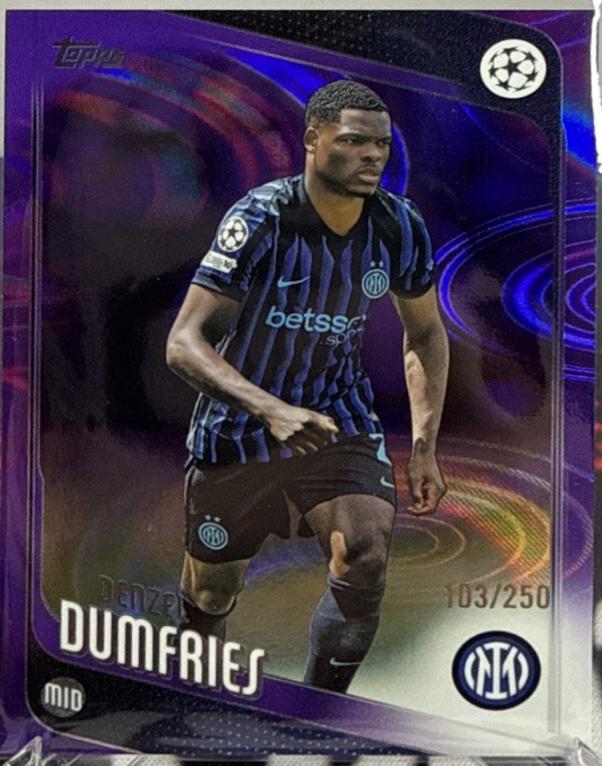 Denzel Dumfries [Purple Raindrops] #145