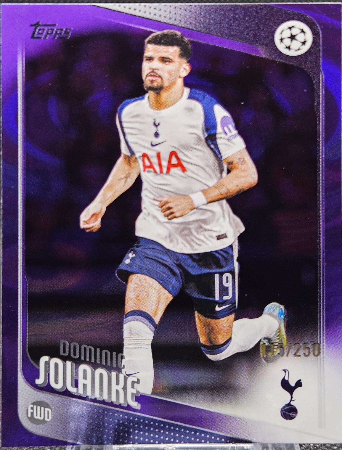 Dominic Solanke [Purple Raindrops] #144