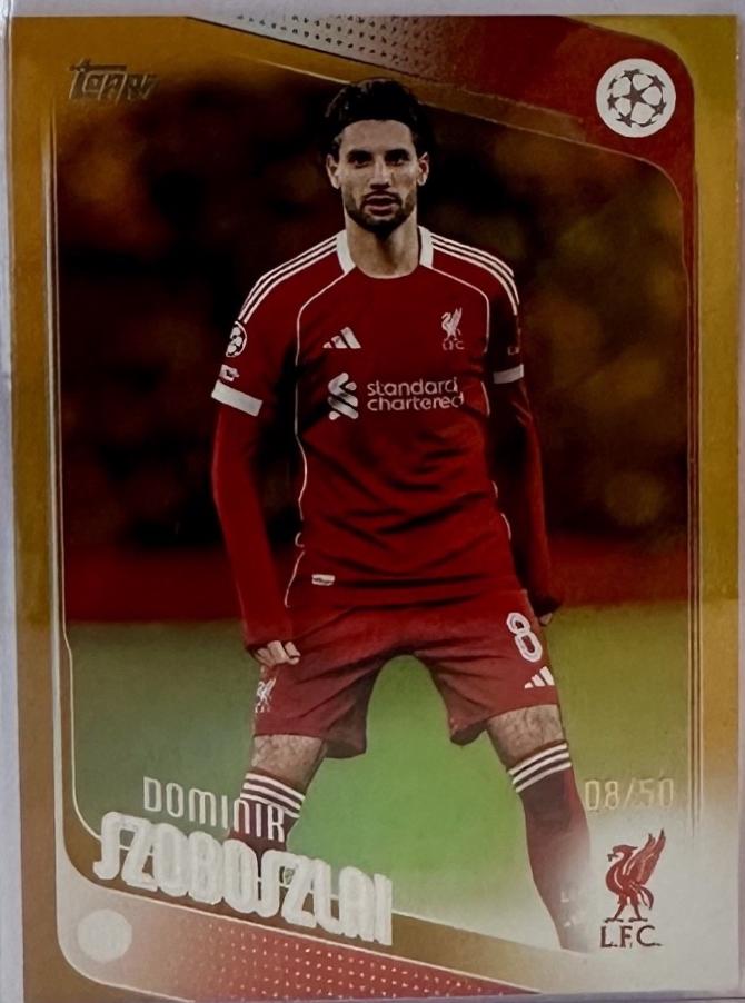 Dominik Szoboszlai [Gold Foil] #78