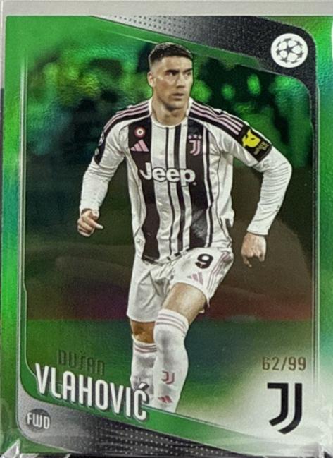 Dusan Vlahovic [Green Foil] #175