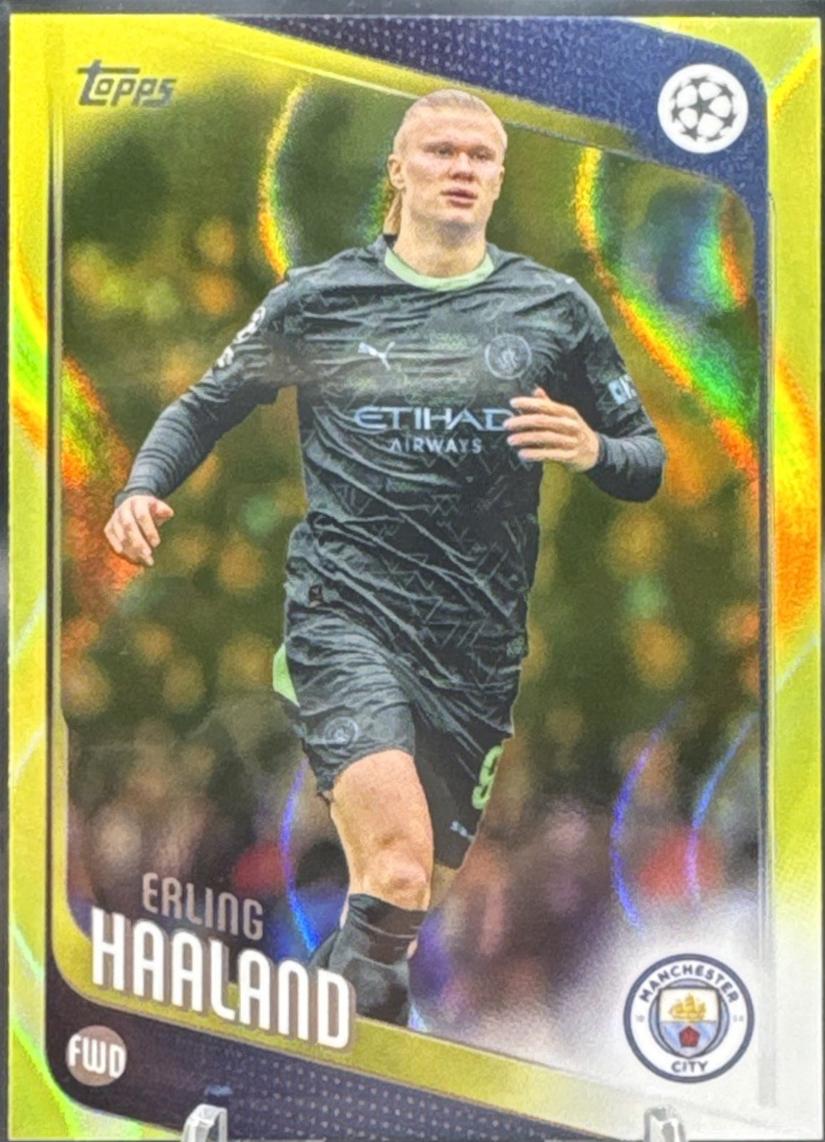 Erling Haaland [Neon Yellow Flowfractor] #181