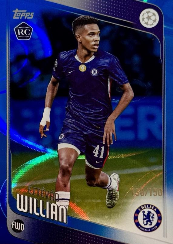 Estevao Willian [Blue Foil] #66
