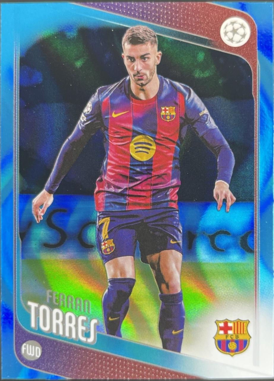 Ferran Torres [Neon Blue Flowfractor] #138