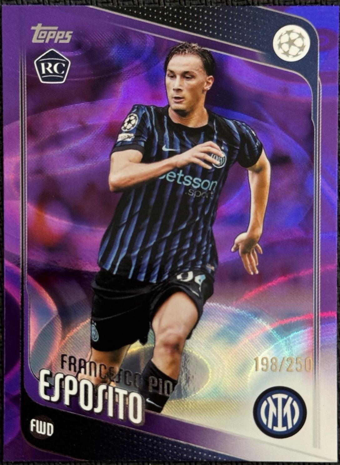 Francesco Pio Esposito [Purple Foil] #163