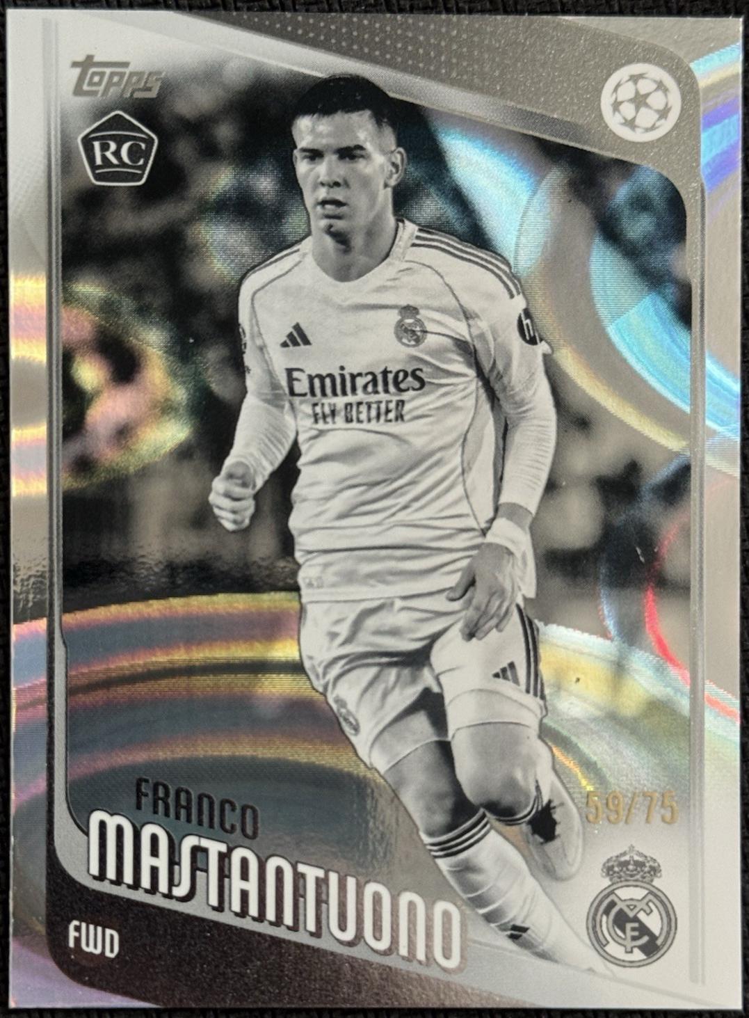 Franco Mastantuono [Black White] #172